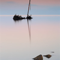 Buy canvas prints of Flat calm shipwreck by Grant Glendinning