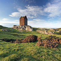 Buy canvas prints of Smailholm Tower by Grant Glendinning