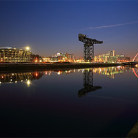 Buy canvas prints of Glasgow night by Grant Glendinning