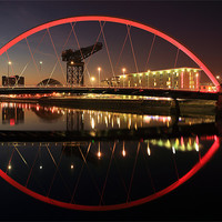 Buy canvas prints of Glasgow Clyde Arc by Grant Glendinning