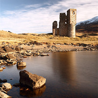 Buy canvas prints of Ardvreck Castle by Grant Glendinning