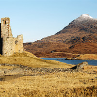 Buy canvas prints of Ardvreck Castle by Grant Glendinning