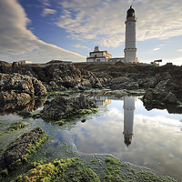 Buy canvas prints of Corsewall Lighthouse by Grant Glendinning
