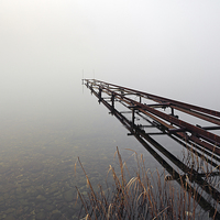 Buy canvas prints of Loch Lomond Mist by Grant Glendinning