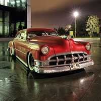 Buy canvas prints of  Pontiac 1950 by Grant Glendinning
