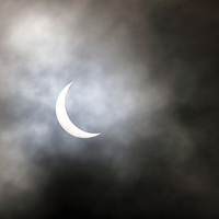 Buy canvas prints of  Solar Eclipse by Grant Glendinning