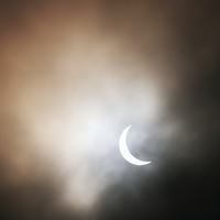 Buy canvas prints of Solar Eclipse by Grant Glendinning