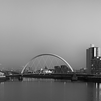 Buy canvas prints of River Clyde View by Grant Glendinning