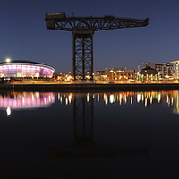 Buy canvas prints of Clyde View Panorama by Grant Glendinning