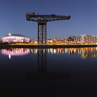 Buy canvas prints of Clyde View Panorama by Grant Glendinning