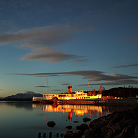 Buy canvas prints of Maid of the Loch Twilight by Grant Glendinning