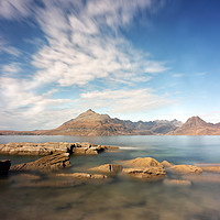 Buy canvas prints of Cuillin Mountain Range by Grant Glendinning