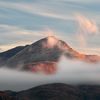 Buy canvas prints of Misty Mountain by Grant Glendinning