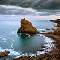 Buy canvas prints of Duncansby Sea stack by Grant Glendinning