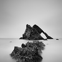 Buy canvas prints of  Bow Fiddle Rock by Grant Glendinning