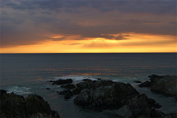 Sunset waters Picture Board by Joanne Crockford
