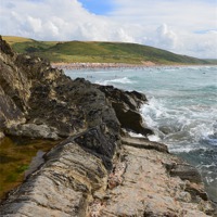 Buy canvas prints of Watching from the rocks by Joanne Crockford