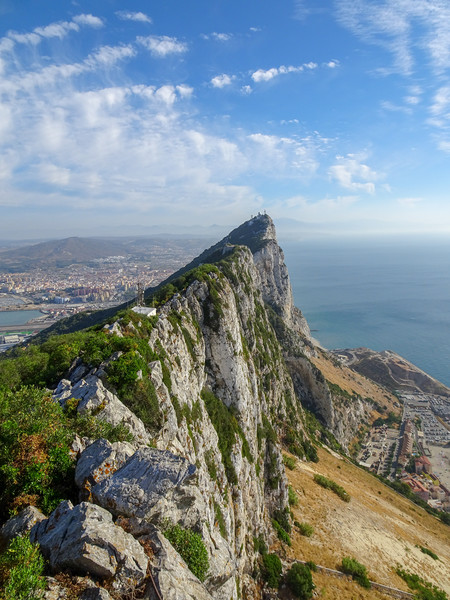 Gibraltar Rock Picture Board by Joanne Crockford
