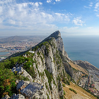 Buy canvas prints of Gibraltar Rock by Joanne Crockford
