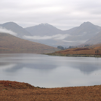 Buy canvas prints of Loch Arklet and the Arrochar Alps by Maria Gaellman