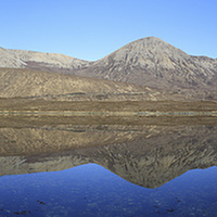 Buy canvas prints of Loch Ainort reflections - Panorama by Maria Gaellman