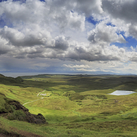 Buy canvas prints of Quiraing and Trotternish - Panorama by Maria Gaellman