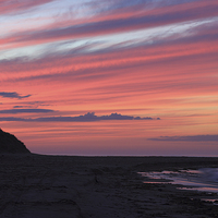 Buy canvas prints of Rattray Point at Sunset by Maria Gaellman