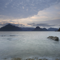 Buy canvas prints of Loch Scavaig at Sunset by Maria Gaellman