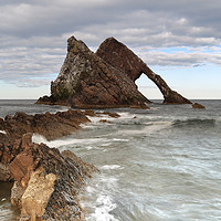Buy canvas prints of A Day by Bow Fiddle Rock by Maria Gaellman