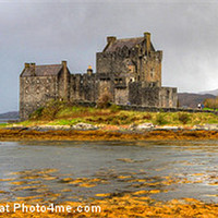 Buy canvas prints of Eilean Donan Castle, Scotland by Tom Holbourn