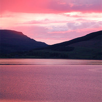 Buy canvas prints of Sunset over Mull by Paul Scorey