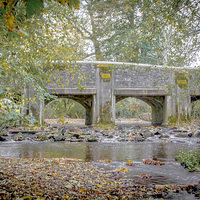 Buy canvas prints of  A bridge to nowhere by Images of Devon