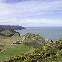 Buy canvas prints of Valley Of The Rocks by Images of Devon