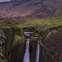 Buy canvas prints of Hartland falls by Images of Devon