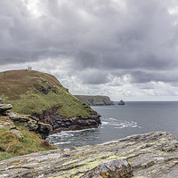 Buy canvas prints of Rugged North Cornwall by Images of Devon