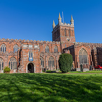 Buy canvas prints of Crediton Parish Church by Images of Devon