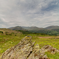 Buy canvas prints of The Lake District Hills by Images of Devon