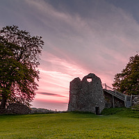 Buy canvas prints of Kendal Castle Sunset by Images of Devon