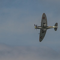 Buy canvas prints of Mk 9 Supermarine Spitfire by Images of Devon
