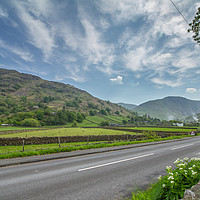 Buy canvas prints of The A592 Windermere to Ullswater by Images of Devon