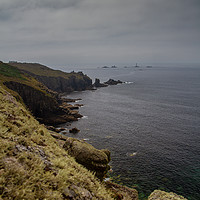 Buy canvas prints of View from Lands end by Images of Devon