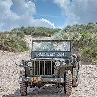 Buy canvas prints of Willys MB Jeep by Images of Devon