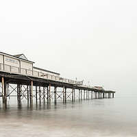 Buy canvas prints of Teignmouth Pier, South Devon, Torbay. by Images of Devon