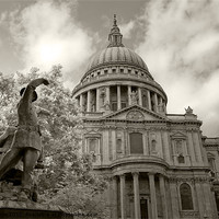 Buy canvas prints of St Paul's Cathedral by Ian Collins