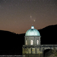 Buy canvas prints of Comet PanSTARRS at Elan Valley by Ian Collins