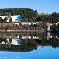 Buy canvas prints of Llwyn-On Reservoir Brecon by Andrew Berry
