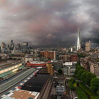 Buy canvas prints of Storm over London by Jack Jacovou Travellingjour