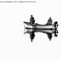 Buy canvas prints of Two Anglers by Jack Jacovou Travellingjour