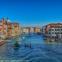 Buy canvas prints of Grand Canal Venice by Angela Wallace