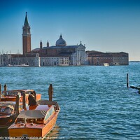 Buy canvas prints of The Church of San Giorgio Maggiore by Angela Wallace